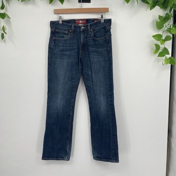Lucky‎ Brand Men's 361 Vintage Straight 29/30 Jeans Dark Wash. - Picture 4 of 10